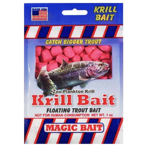 Omnisports 1 oz Floating Krill Trout Bait - Pink OM3511038 - main
